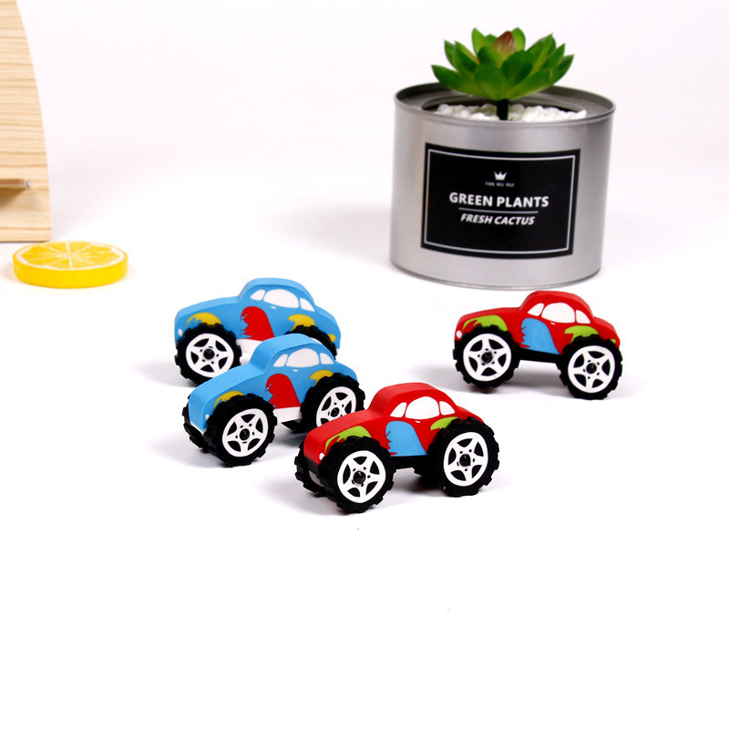 小汽车橡皮擦学生擦得干净不留痕创意卡通可爱儿童学习用品像皮擦