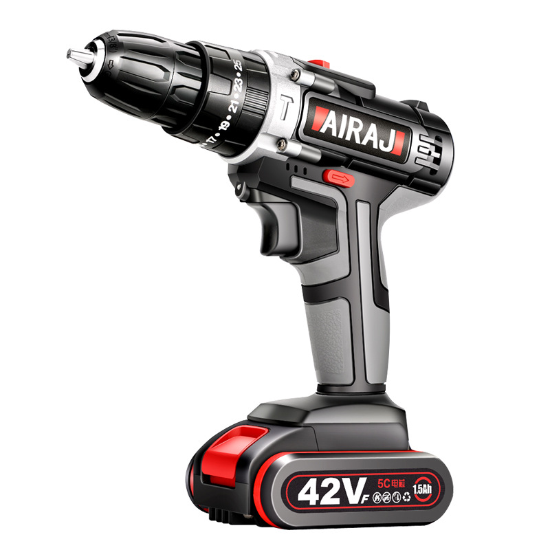 艾瑞泽手电钻多功能家用充电式电动螺丝刀电动工具电起子手枪钻