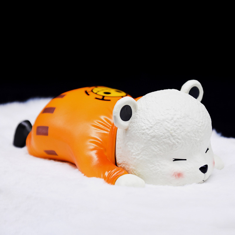 优质版 海贼王 gk 萌物系列 贝波熊 趴姿手办模型车载蛋糕摆件