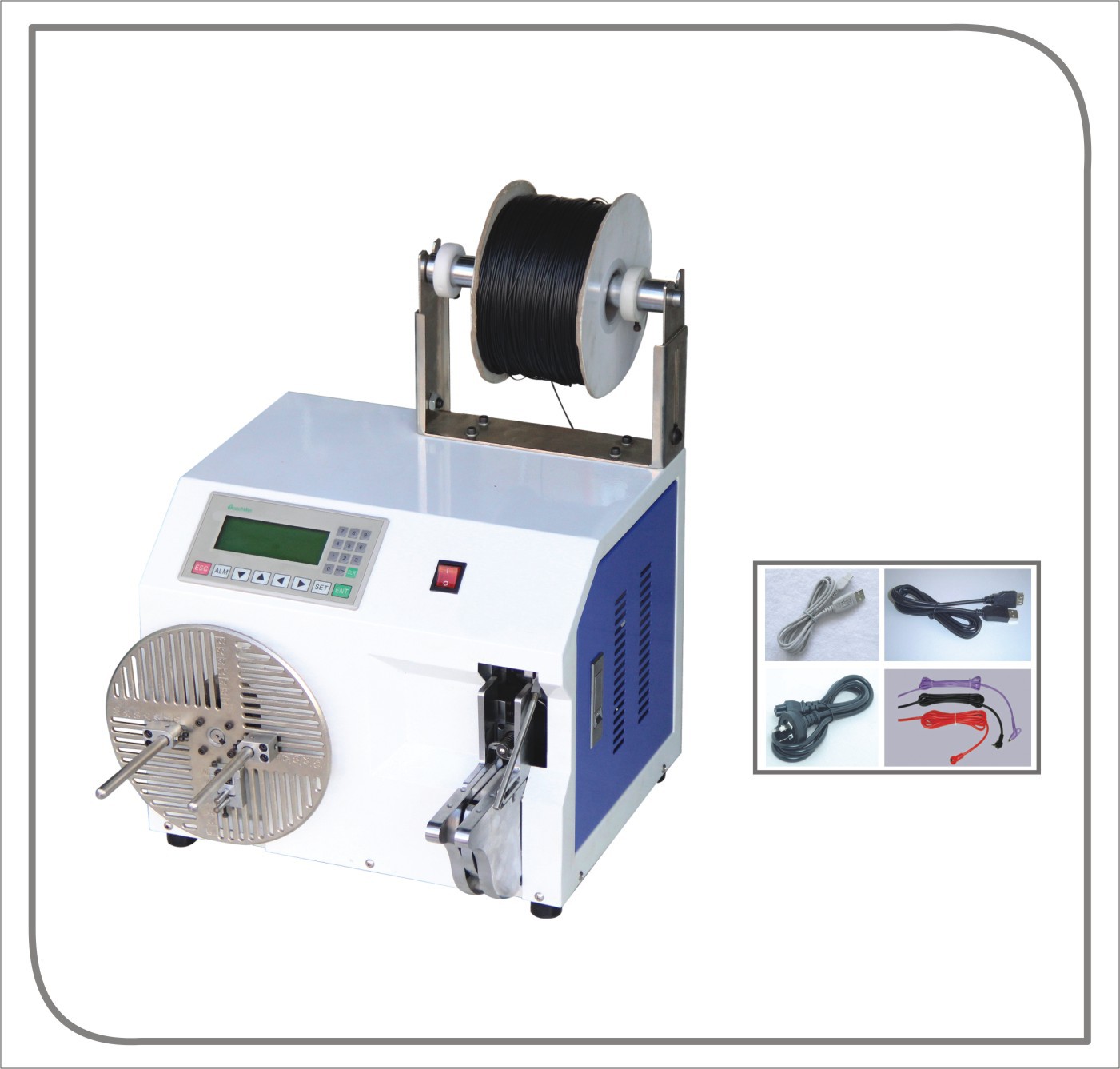 厂家供应单轴绞线机 usb数据线绕线机 发热丝绕线机耳机线绕线机