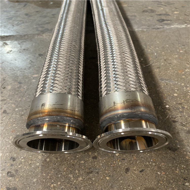 不锈钢法兰金属软管304缠绕金属软管异形焊接金属异型件
