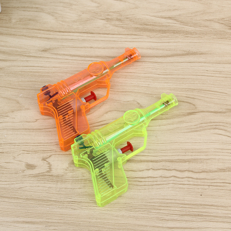 夏季地摊热卖透明水枪儿童玩具娱乐水枪宝宝迷你小水枪沙滩玩水