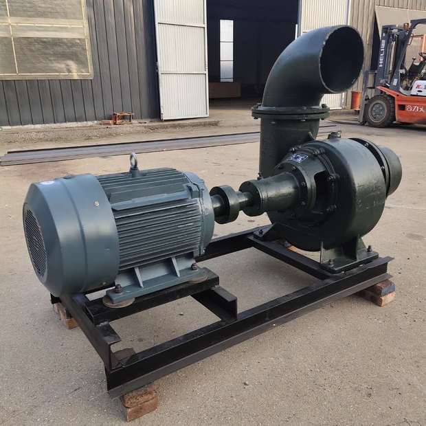 12寸300电机直连抽水泵 污水排污站用12寸抽水泵 柴油涡壳混流泵