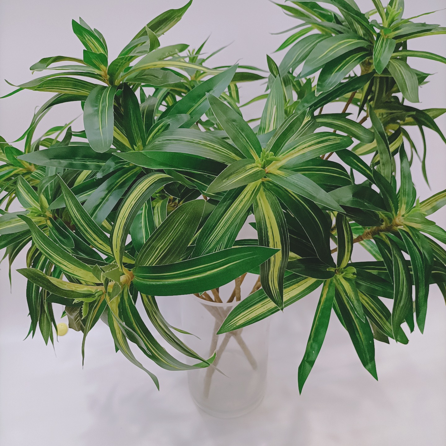 仿真植物 百合竹绿植盆栽装饰室内外婚庆造景居家办公室摆放假花