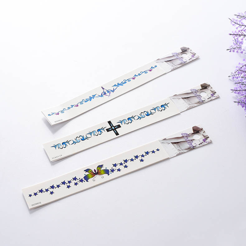 花臂纹身贴定做一次性防水纹身贴纸花纹手臂贴厂家定制