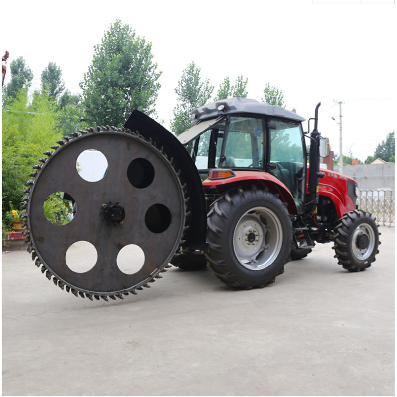 拖拉机圆盘开沟机链条开沟机可用于路沿石开沟机农田用开沟机