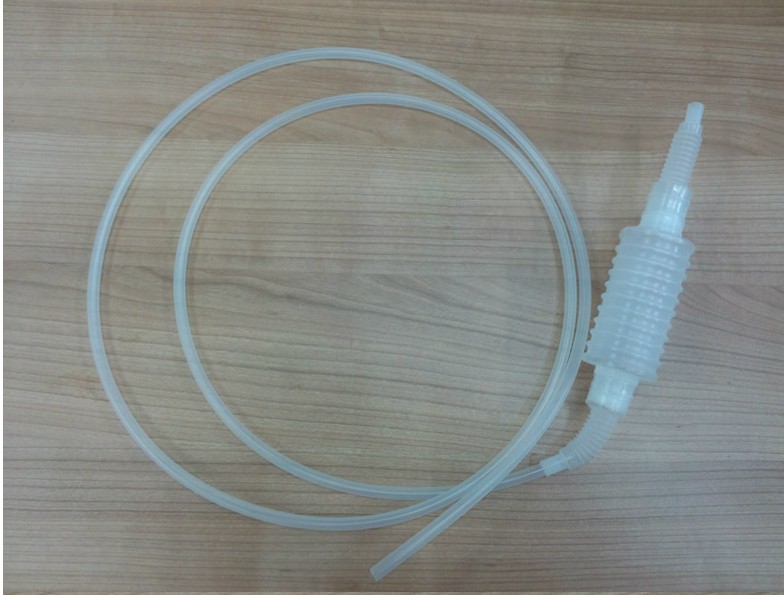 手动抽水管鱼缸换水器塑料加长虾缸水母缸小缸虹吸管抽水器吸水管