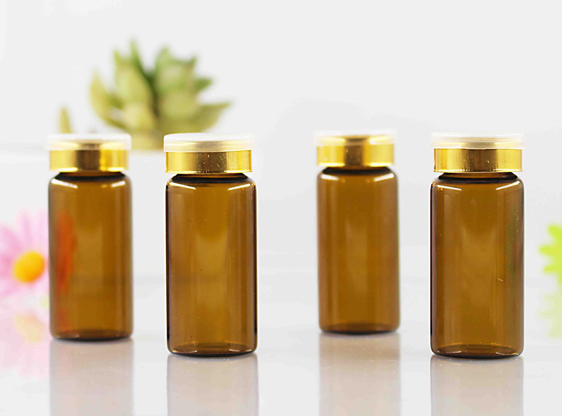 2-10ml20ml30ml 西林瓶 茶色棕色卡口瓶 厂家现货批发