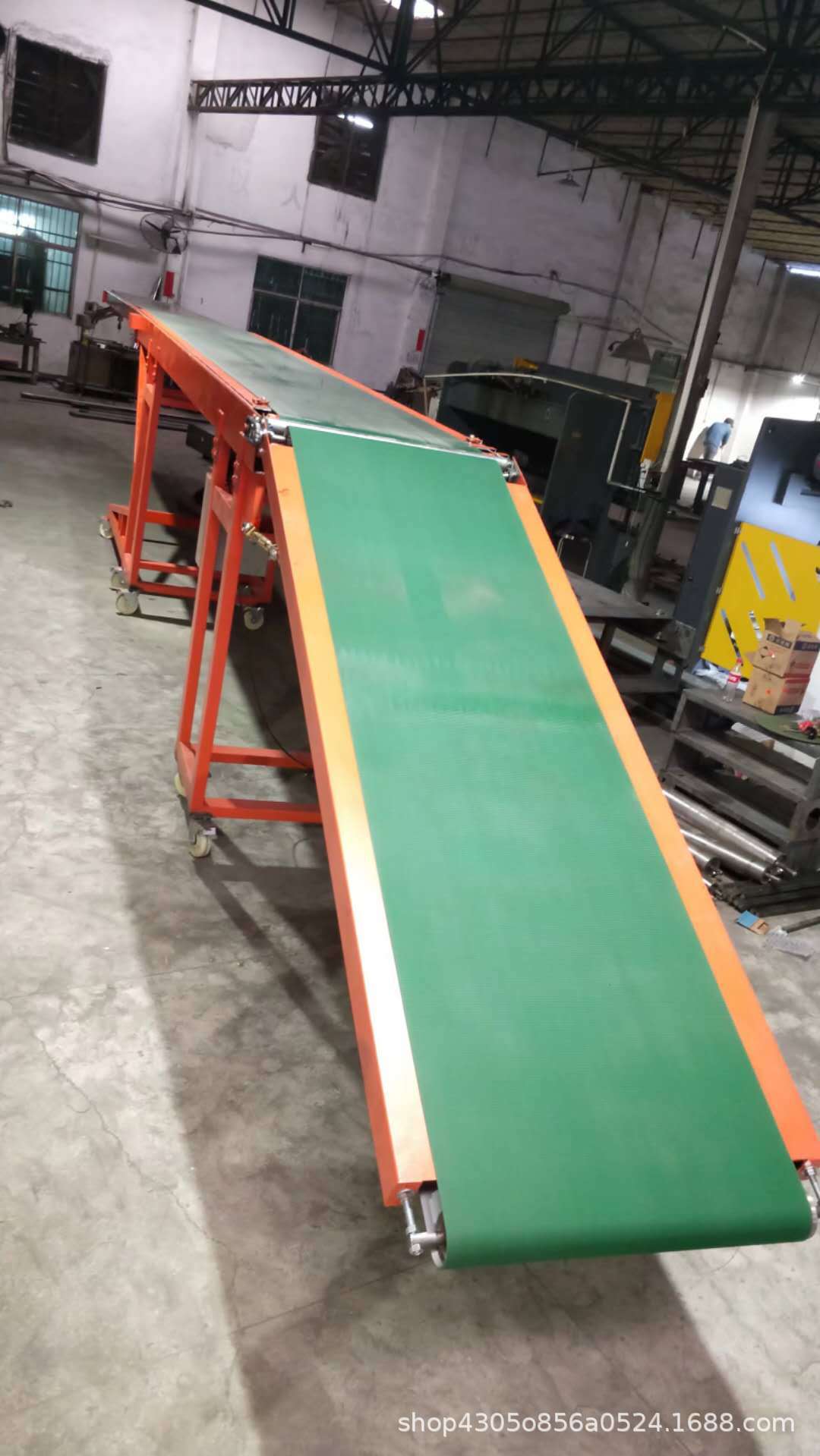 伸缩皮带输送机 装卸货伸缩机 双层物流快递分拣线伸缩传送带设备