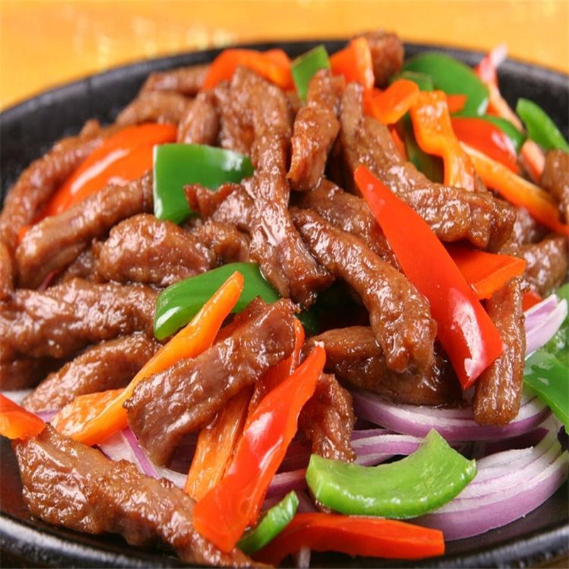 焦福记黑椒肉柳鸭柳整箱30斤方便菜便当扒饭食材方便食材批发