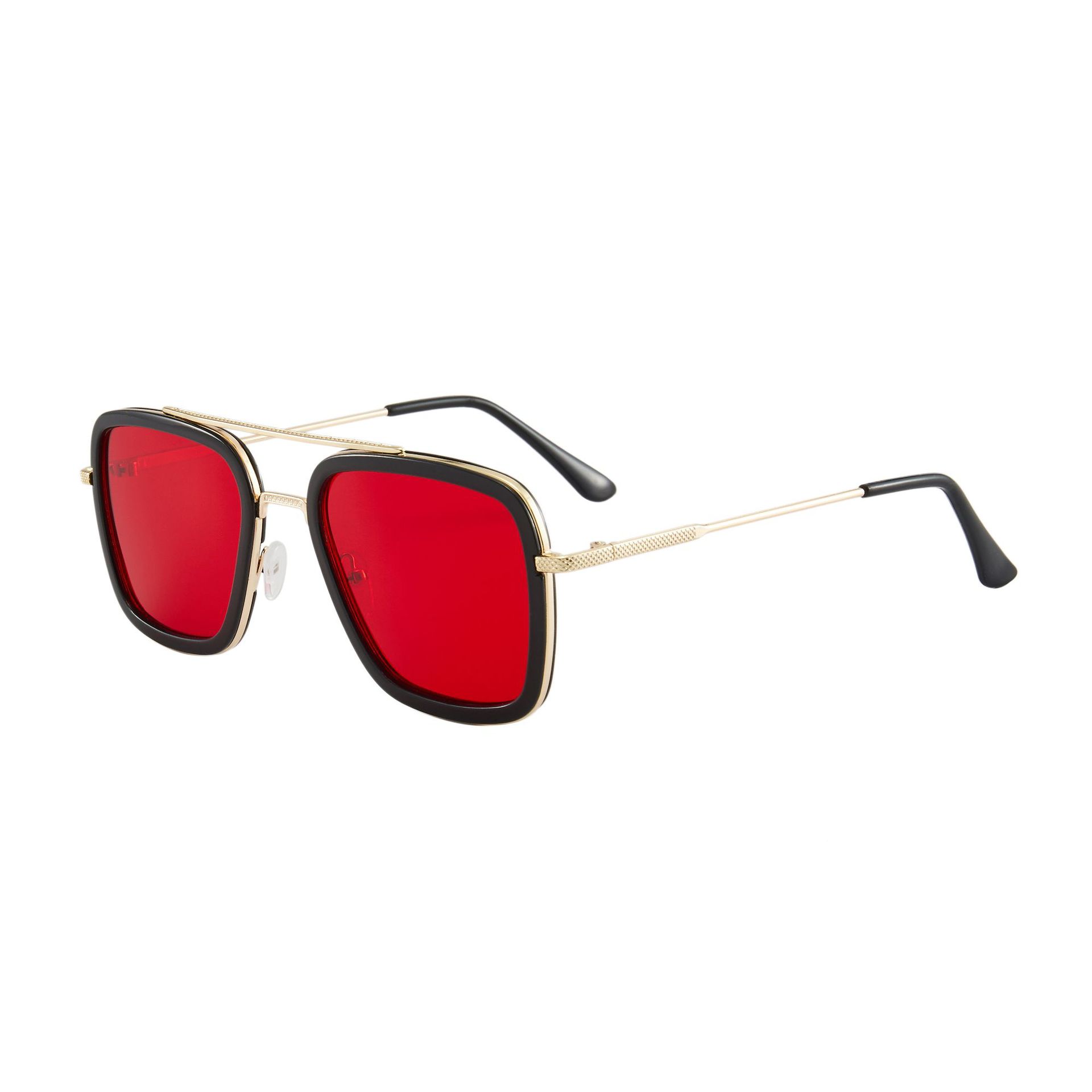 New Iron Man Sunglasses European and American Fashion Box Donny Same Sunglasses Men Trendy Glasses Factory Wholesale
