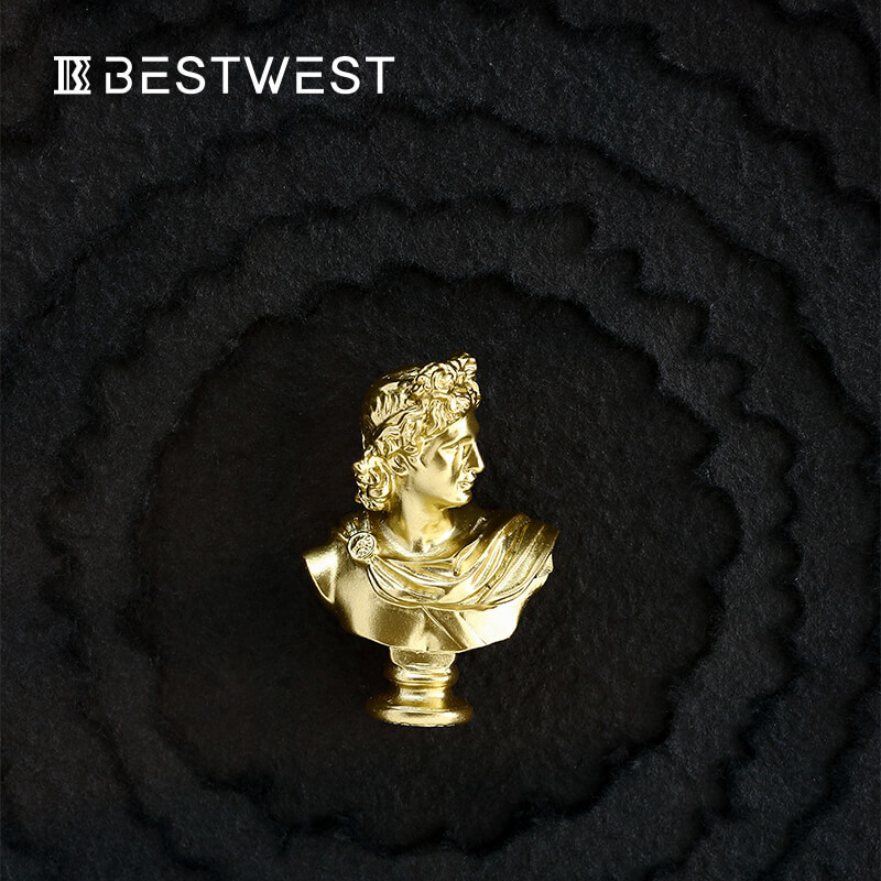 best west 轻奢高档太阳神头像石膏装饰画 北欧ins风玄关过道挂画