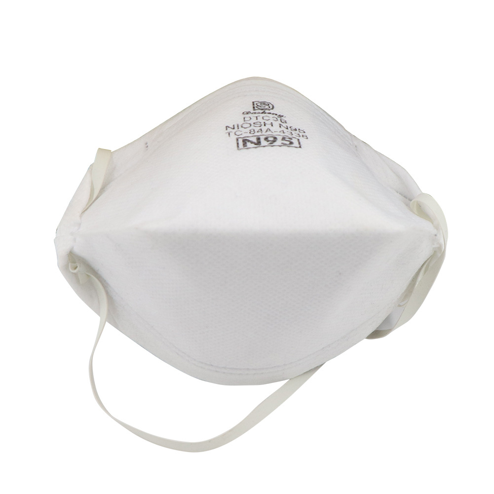 大胜dtc3bn95鸭嘴型口罩折叠防尘面罩男女用防护用品成人口罩批发