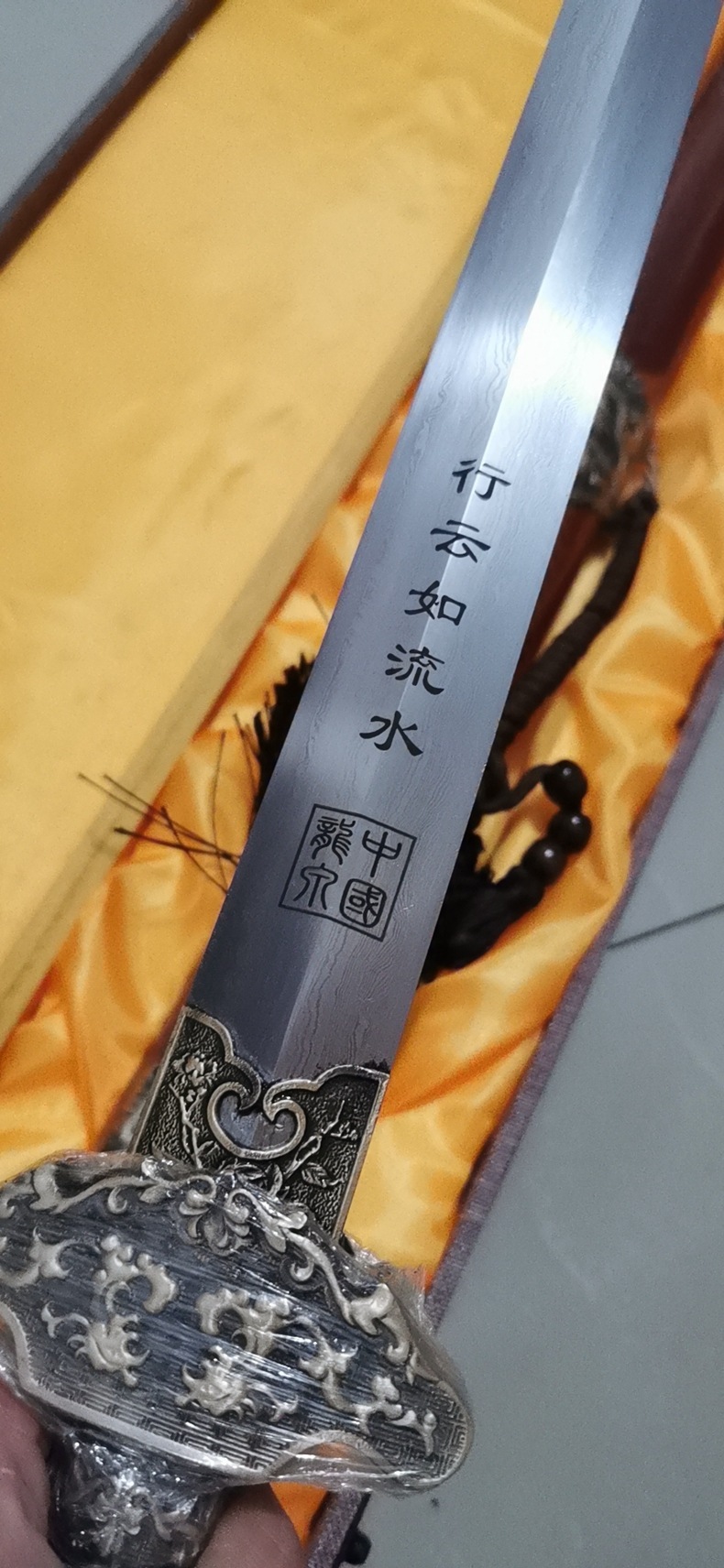 激光刻字加工服务龙泉周匠刀剑宝剑(未开刃)单拍不发货