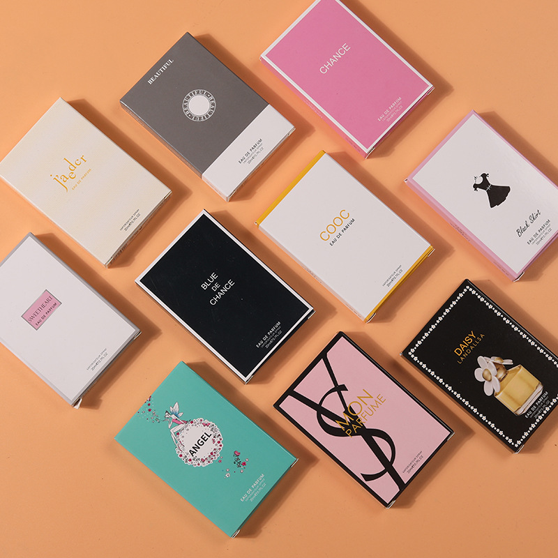 抖音爆款卡片香水小样20ml正品牌男女士香水试用装试管oem