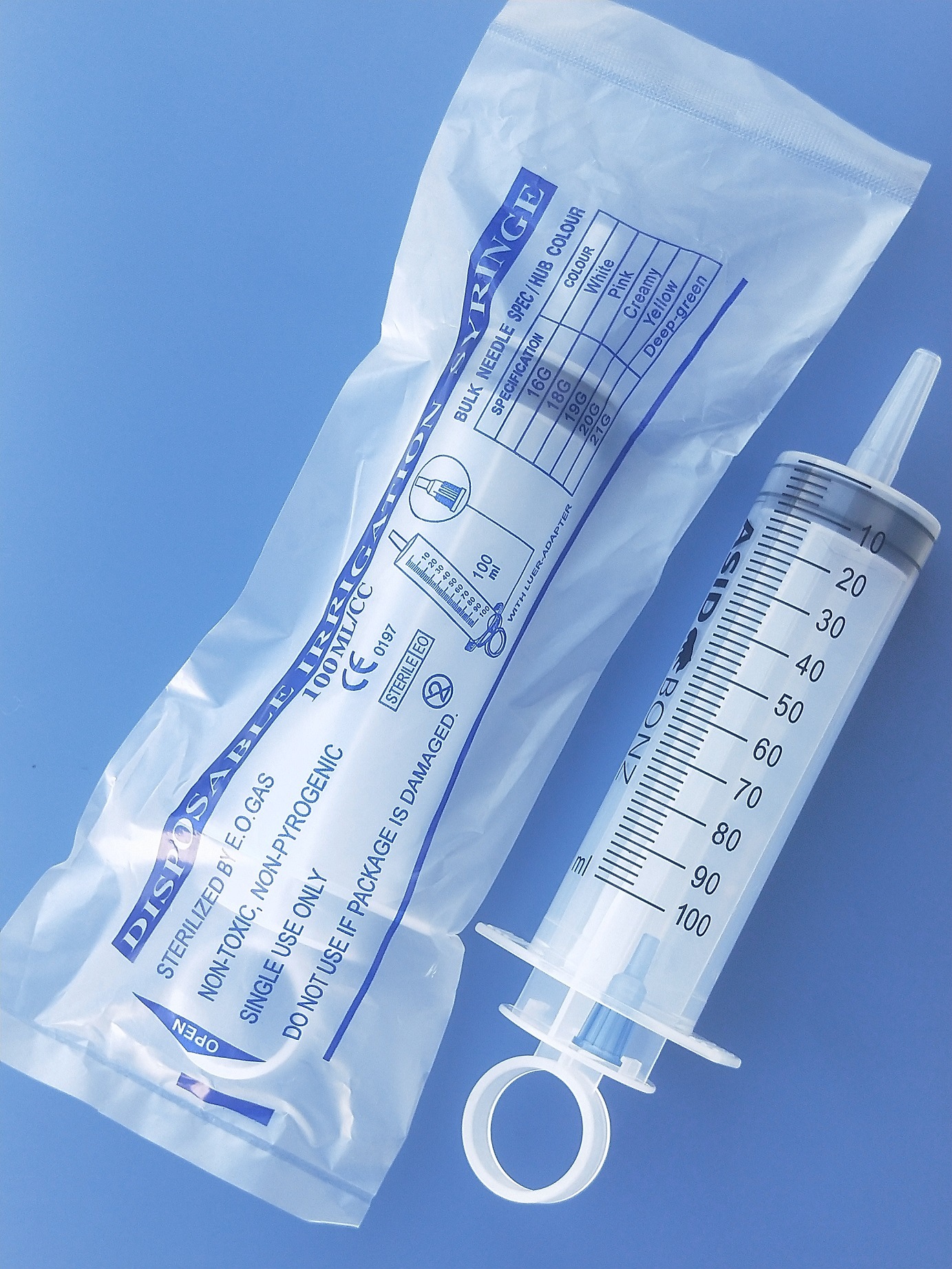 冰箱排水管疏通器100毫升针筒100ml注射器塑料针管喂食器灌肠器