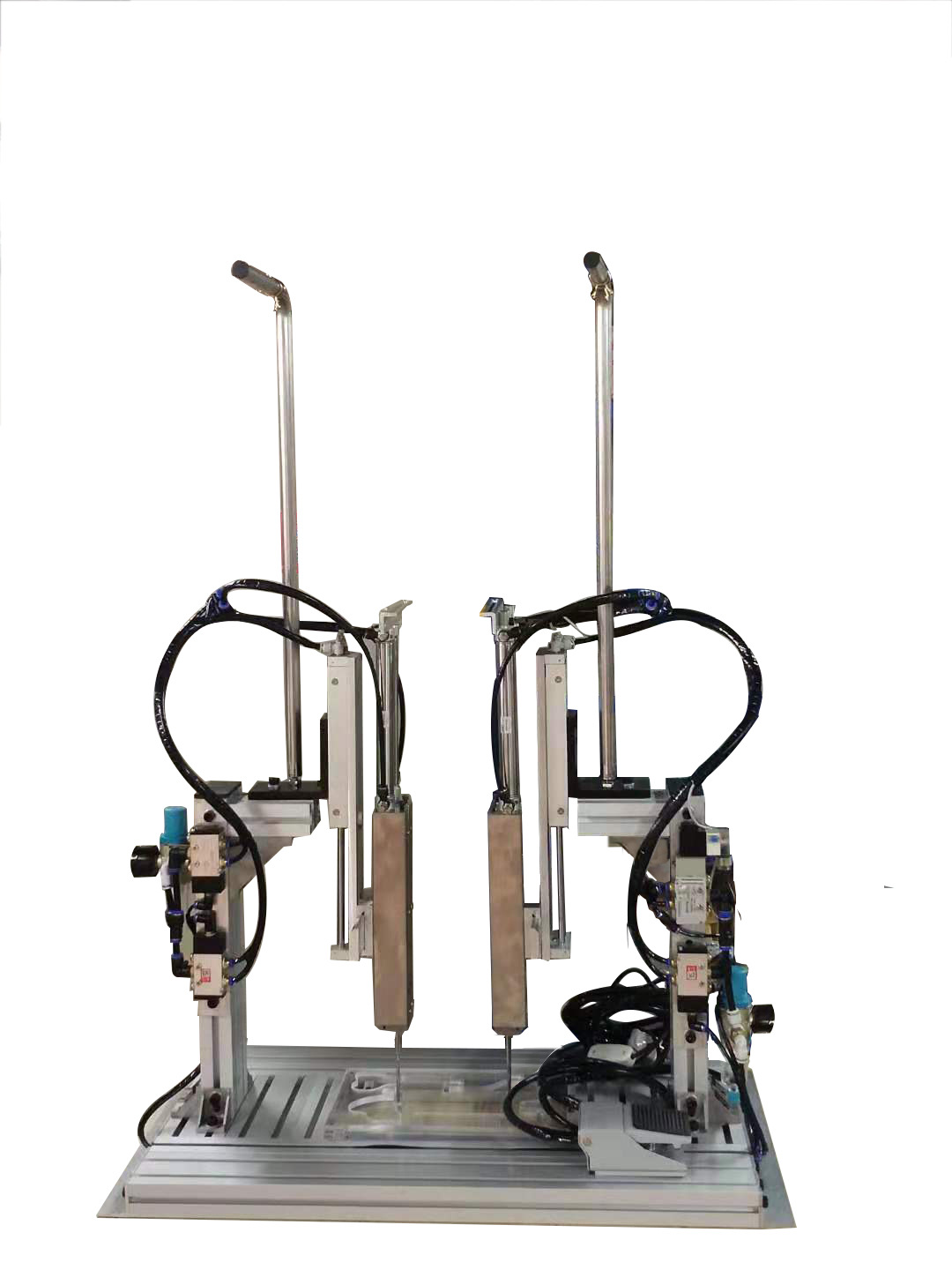 汇高r7双头胶钉机 粗带绑带机 绑钉机 餐厨具胶钉绑定 定制