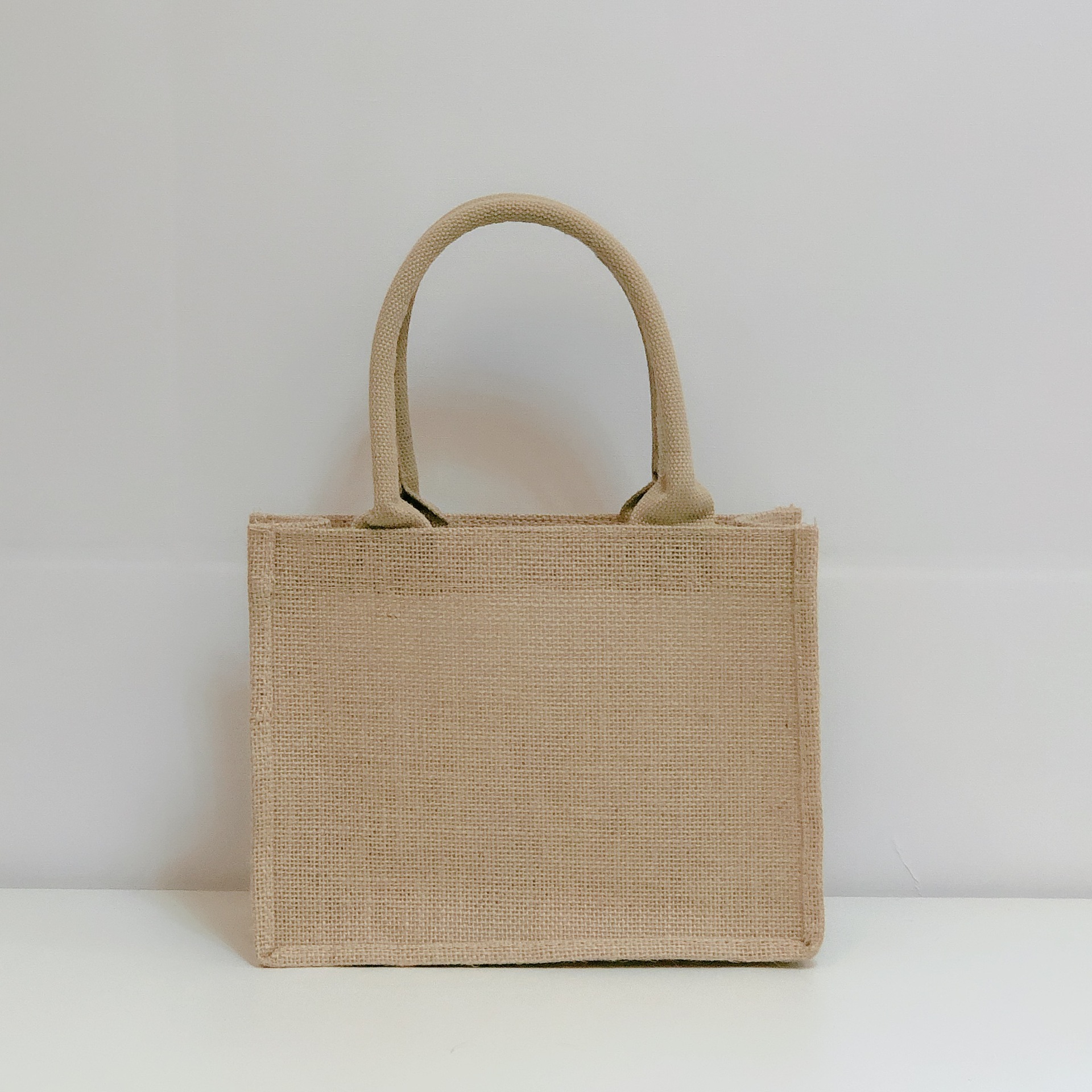 现货muji无印良品 黄麻袋定制购物袋 手拎袋收纳袋 小红书推荐