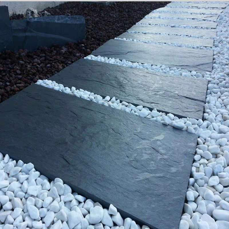 0成交1348平方米冰裂纹石材不规则碎拼院子阳台防滑地砖仿古多边