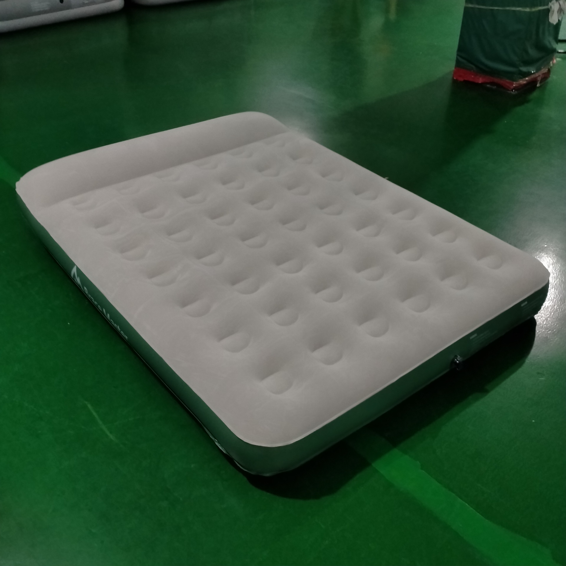 厂家订制 野营露营充气双人带枕头床垫 户外旅行充气床垫