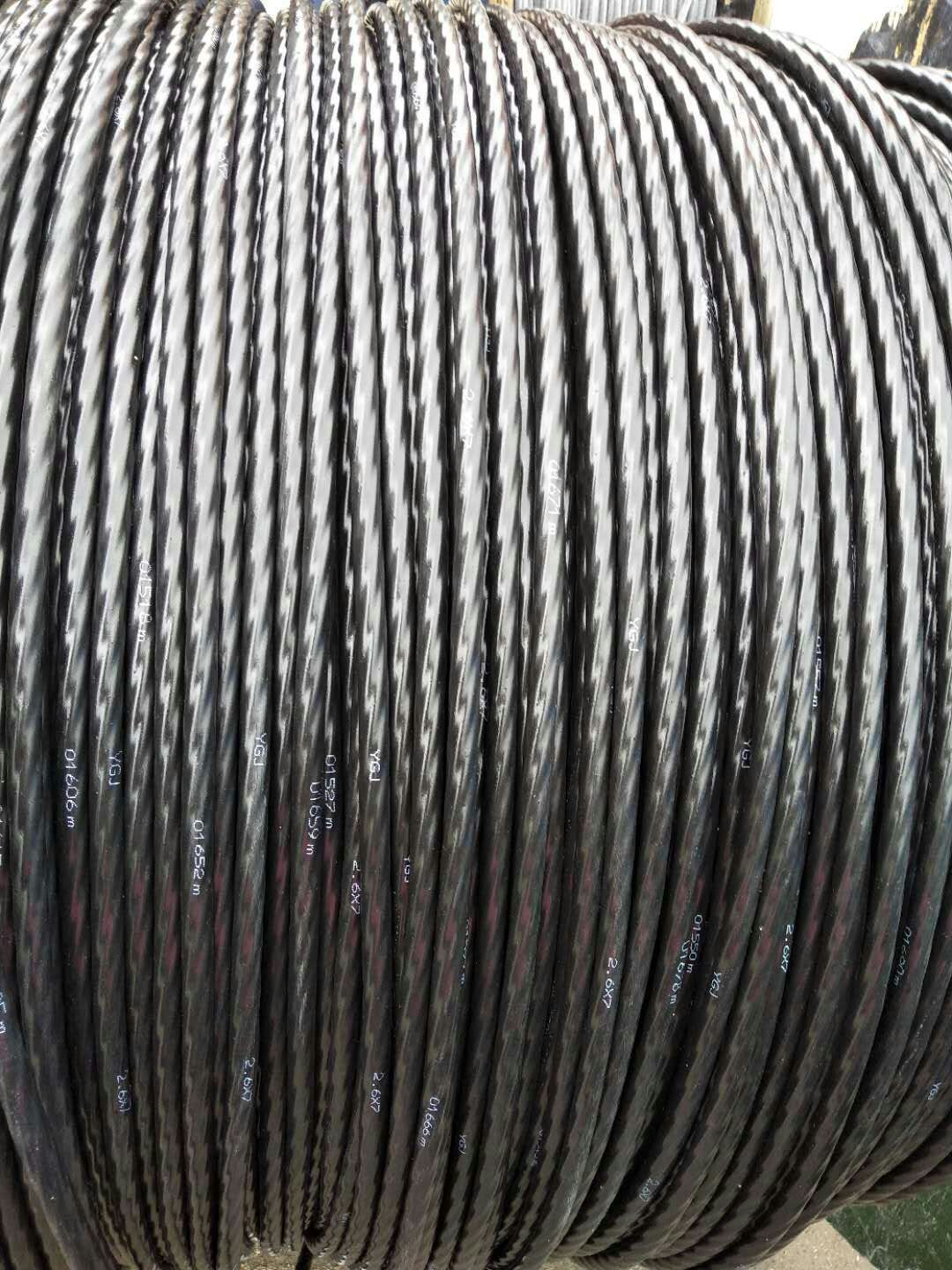 厂家直供包胶绝缘钢绞线 绝缘钢绞线架空搭棚钢铰线