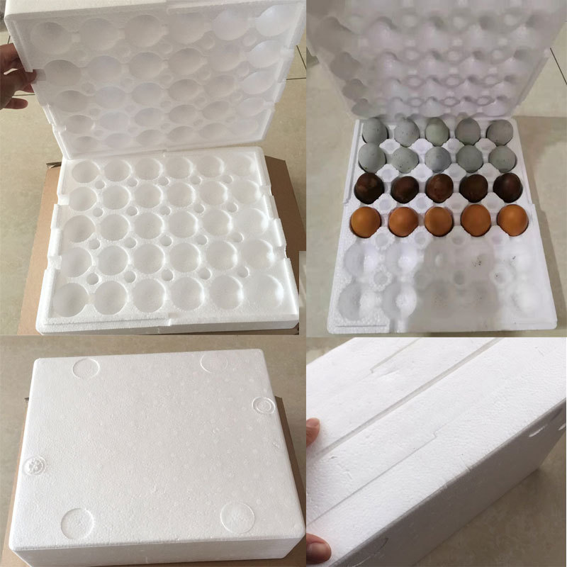 10/20/30枚eps泡沫非珍珠棉快递鸡蛋变蛋泡沫箱河南变蛋包装现货