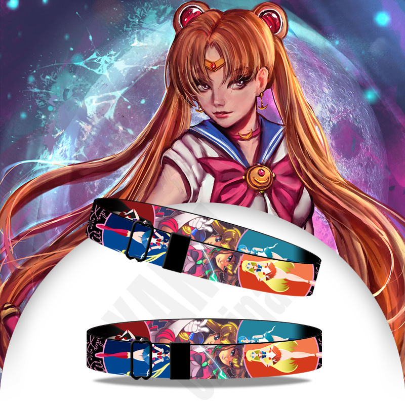 外贸 美少女战士 腕带动漫织带手环