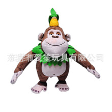 外贸出口厂家  毛绒公仔猴子玩偶娃娃 创意猴子公仔 来图来样生产