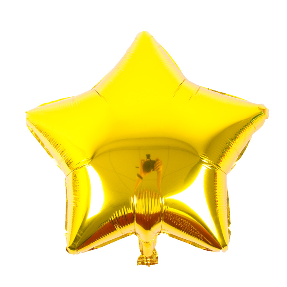 5寸光板五角星形铝膜气球圣诞节场景布置生日派对装饰铝箔球-阿里巴巴