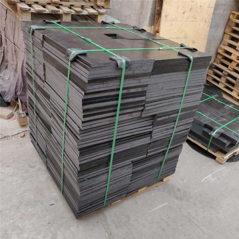 橡胶块板防撞桥梁电机减震垫耐磨缓冲橡胶块板电梯反绳轮橡胶垫