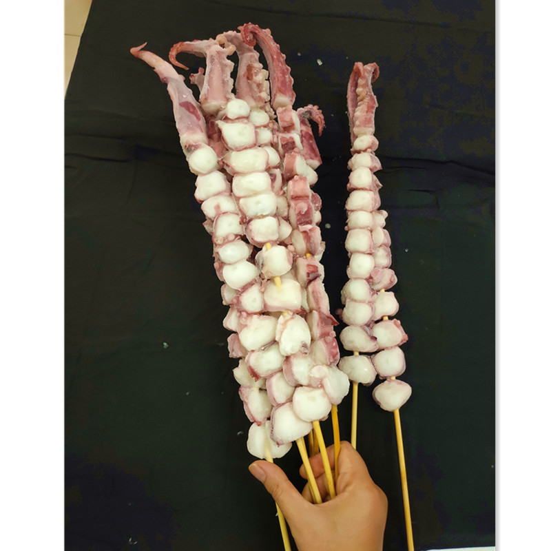 大龙珠串100串霸王章鱼脚串章鱼切片烧烤火爆商用食材 非大鱿鱼串