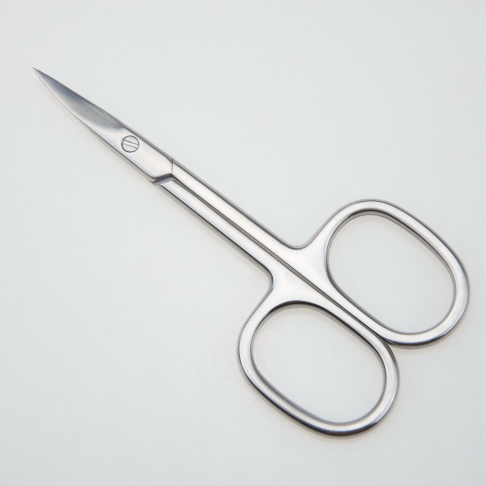 直供30不锈钢镜光a剪尖头剪刀弯头剪线头剪修眉剪鼻毛剪裁缝剪