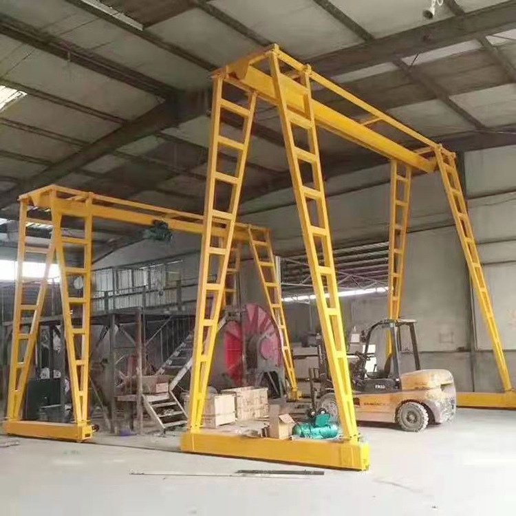 小型移动式电动龙门架轨道式龙门架质量 可升降手推龙门架-阿里巴巴