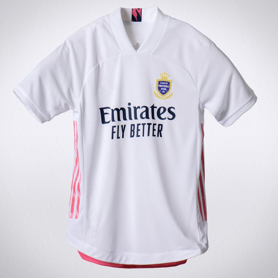 新赛季西甲足球服套装男定制7号阿扎尔c罗球衣队服主场印字比赛服