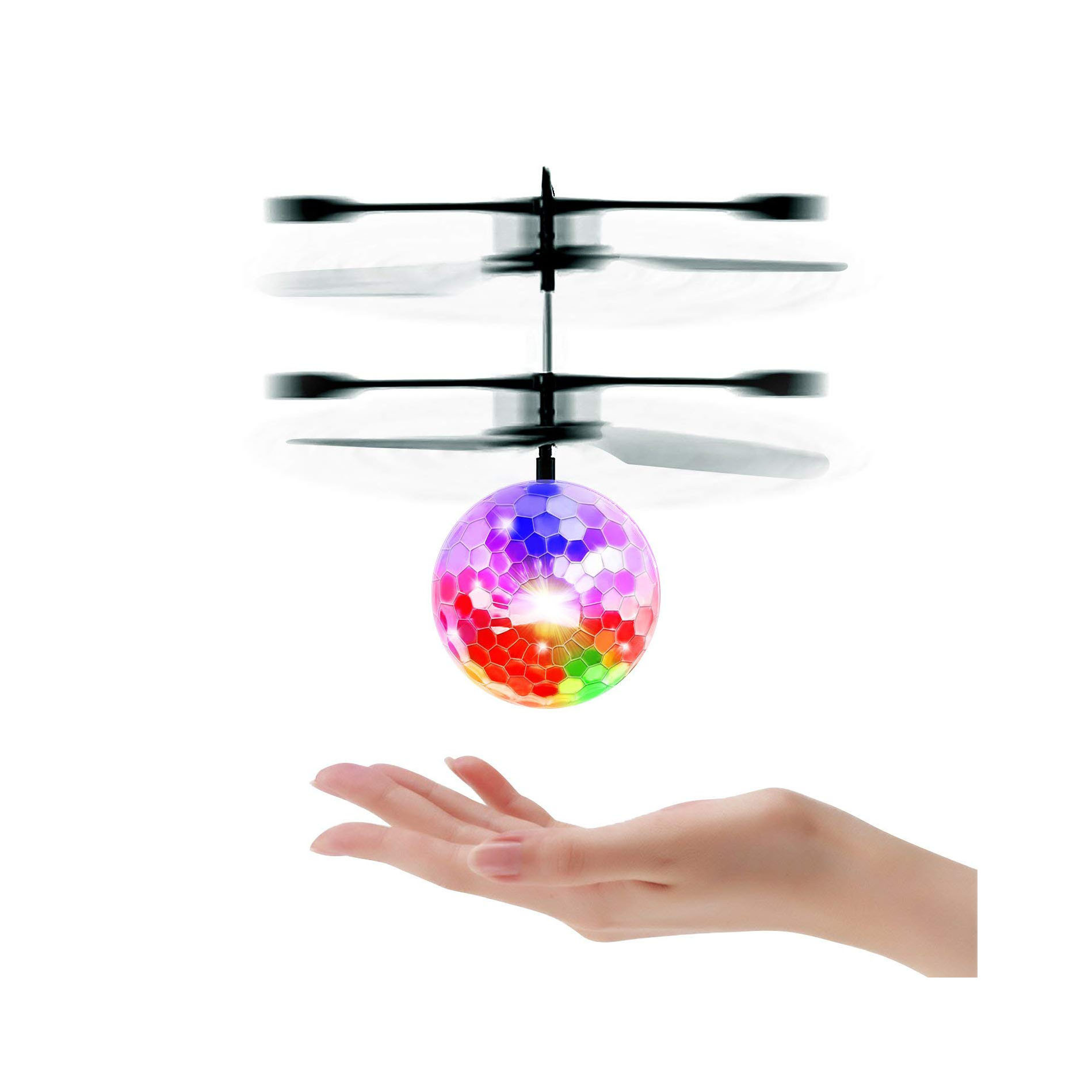 跨境电商亚马逊热销感应飞行器儿童充电动遥控悬浮球直升飞机玩具