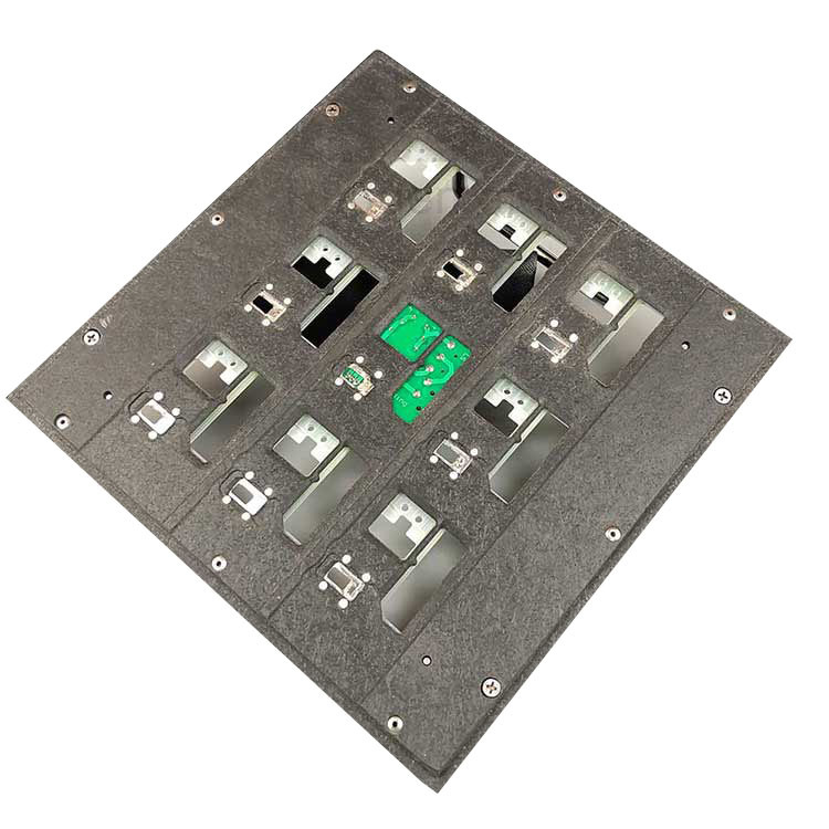 波峰焊防连锡治具拖锡片治具劳士领合成石治具波峰焊治具厂家直供