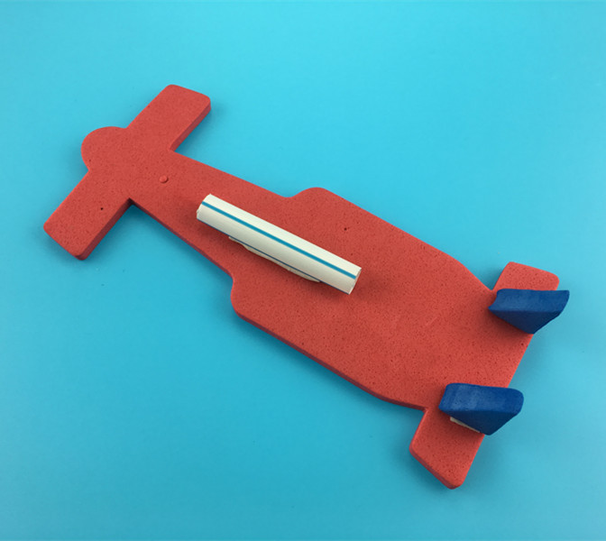 diy小学生手工发明科技小制作气球动力火箭 反冲力科学实验器包邮