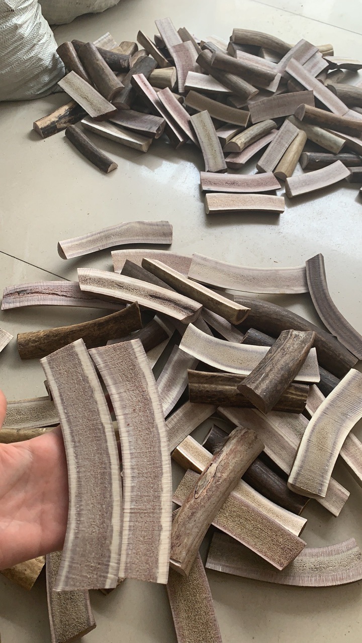 鹿角磨牙棒 宠物狗狗洁齿骨鹿角磨牙骨头狗咬棒500g批发代发