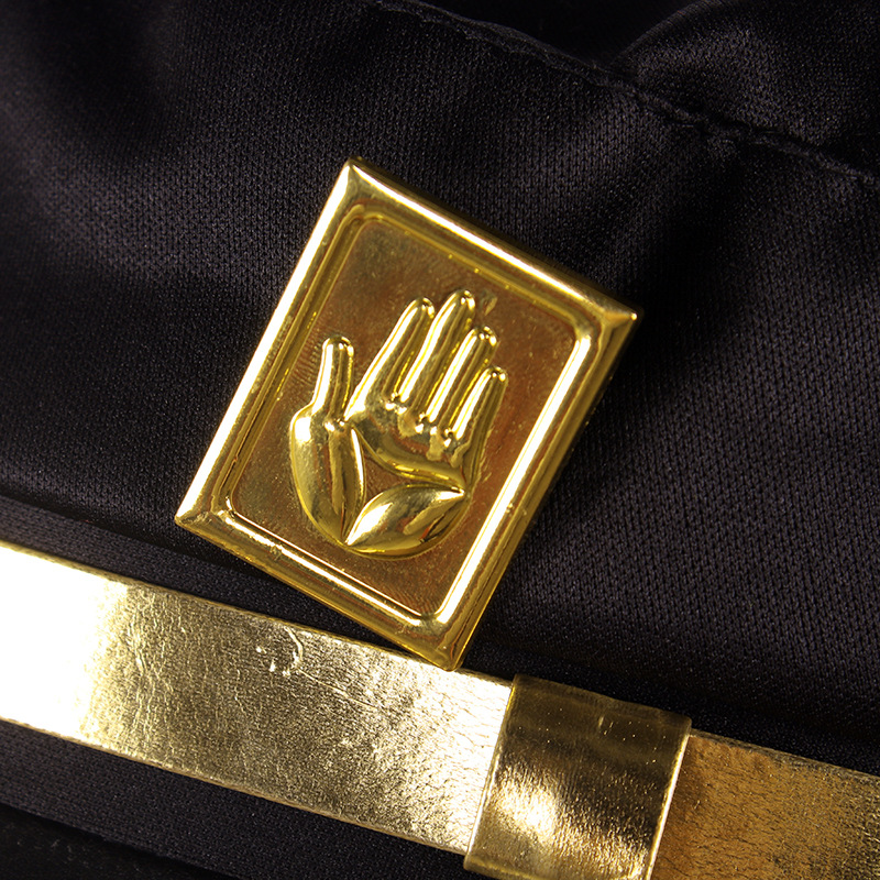 jojo的奇妙冒险帽子 金属徽章 承太郎cosplay帽子遮阳 动漫周边