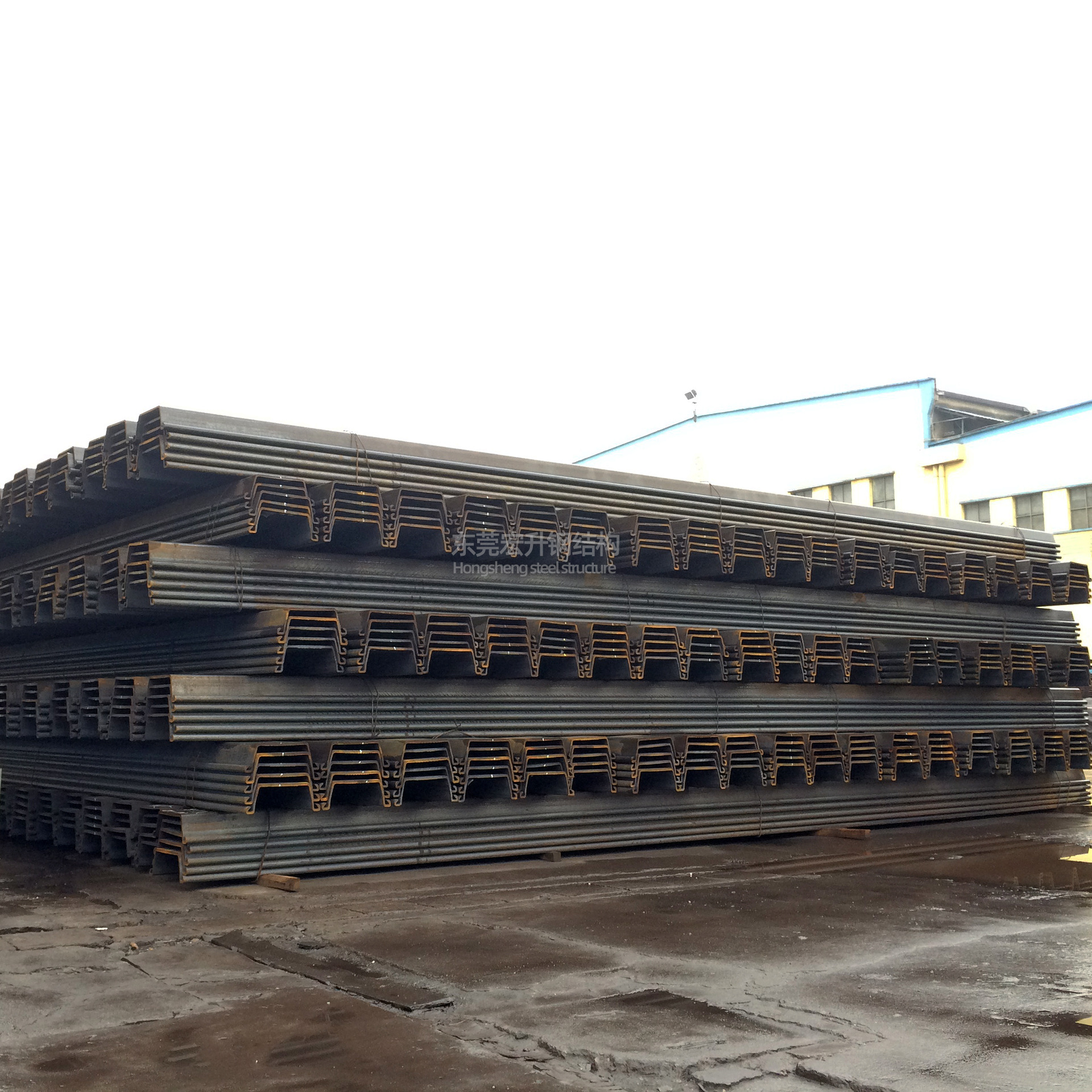 钢板桩 底下排水道u型钢板桩 热轧钢板桩 量大可价惠