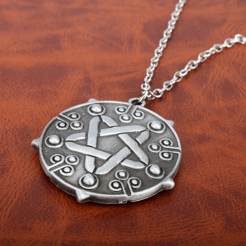 游戏周边 巫师3 叶奈法the witcher3 wild hunt合金项链钥匙扣