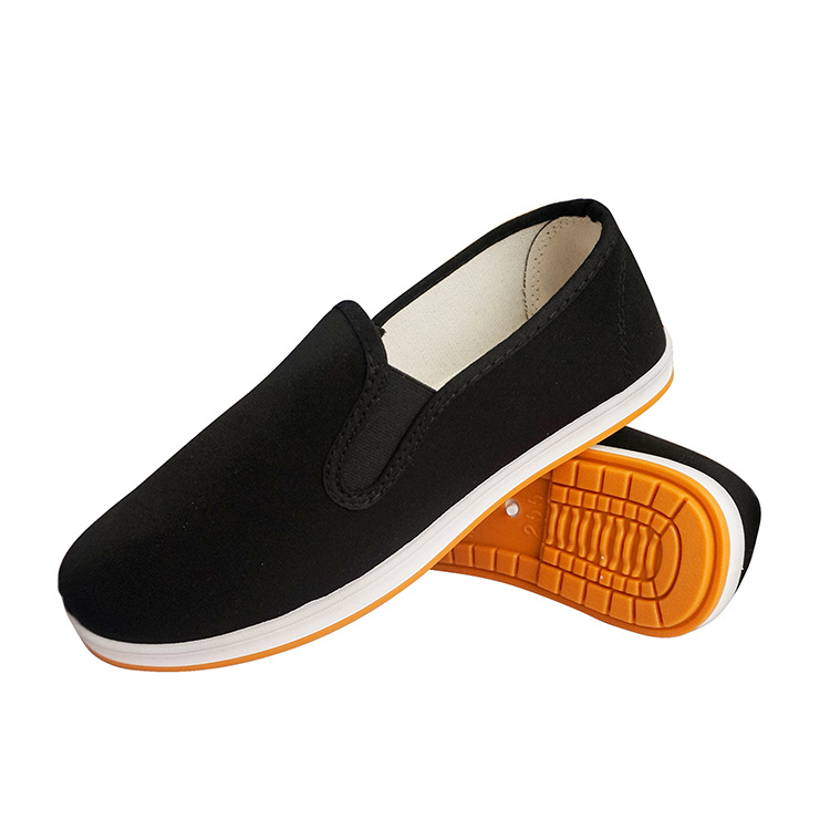 新品3517男士防水布鞋开车软底黑老北京布鞋一脚蹬休闲工作鞋