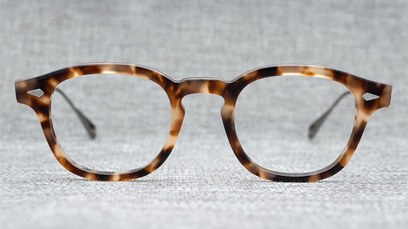 马士高余文乐同款眼镜框 传统铆钉镜架 板材镜框男女潮lemtosh-tt