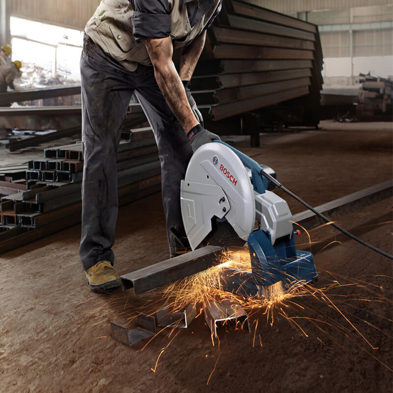 博世gco14-24型材切割机无齿锯gco200多功能钢材铝金属砂轮切割机