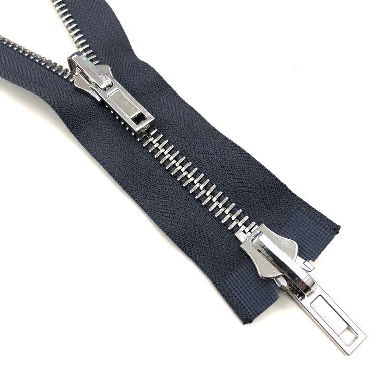 raccagni拉链 8号欧牙开尾金属拉链闭尾 瑞士牙外套卫衣拉链厂家