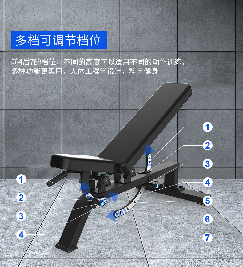 自制卧推凳设计图图片