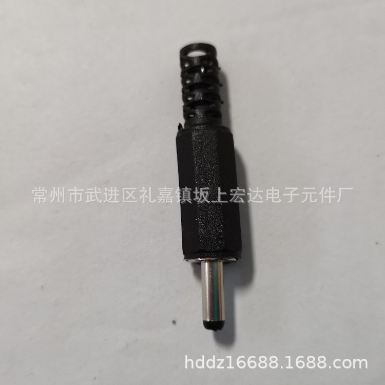 1dc直流电源插头八角壳带塑料尾巴黑嘴音箱音响插头av/tv插-阿里巴巴