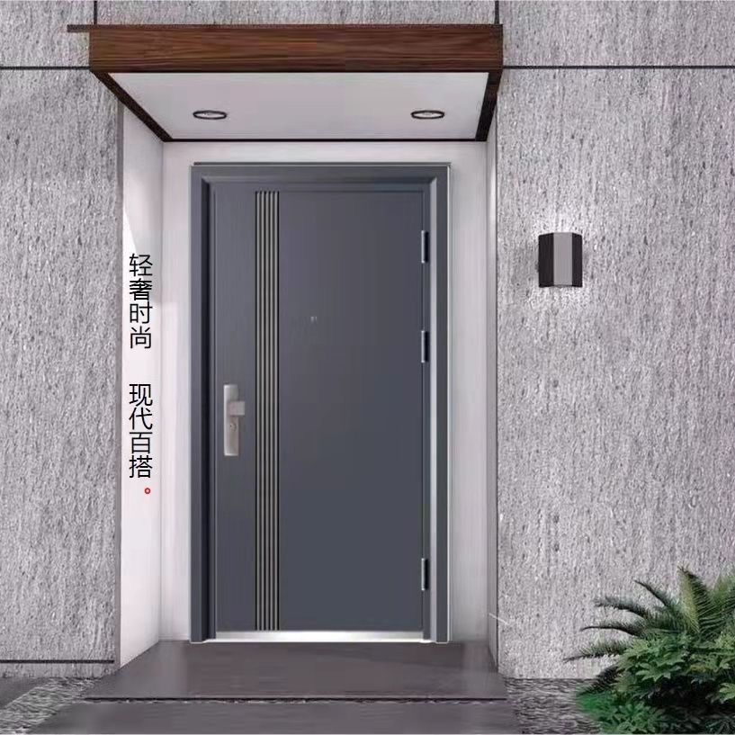甲级防盗卡门安全门家用进入户大门室内房间智能指纹密码门子母门
