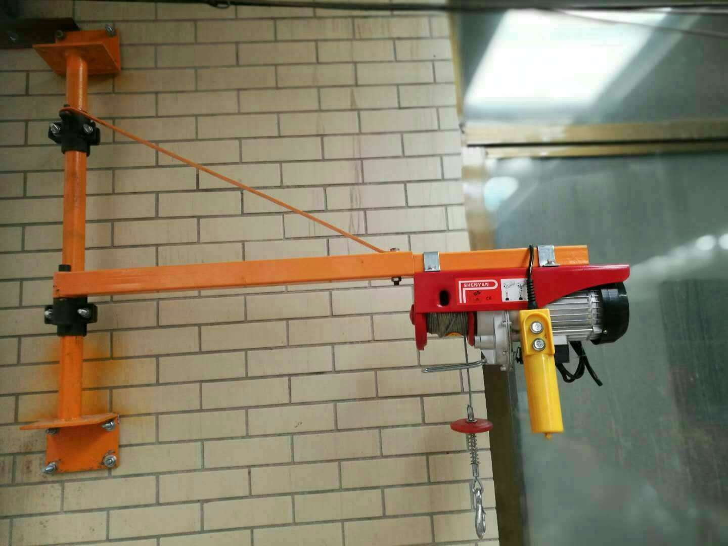 微电动葫芦立柱家用小型吊机220v家庭单项吊车微电支架立柱400kg