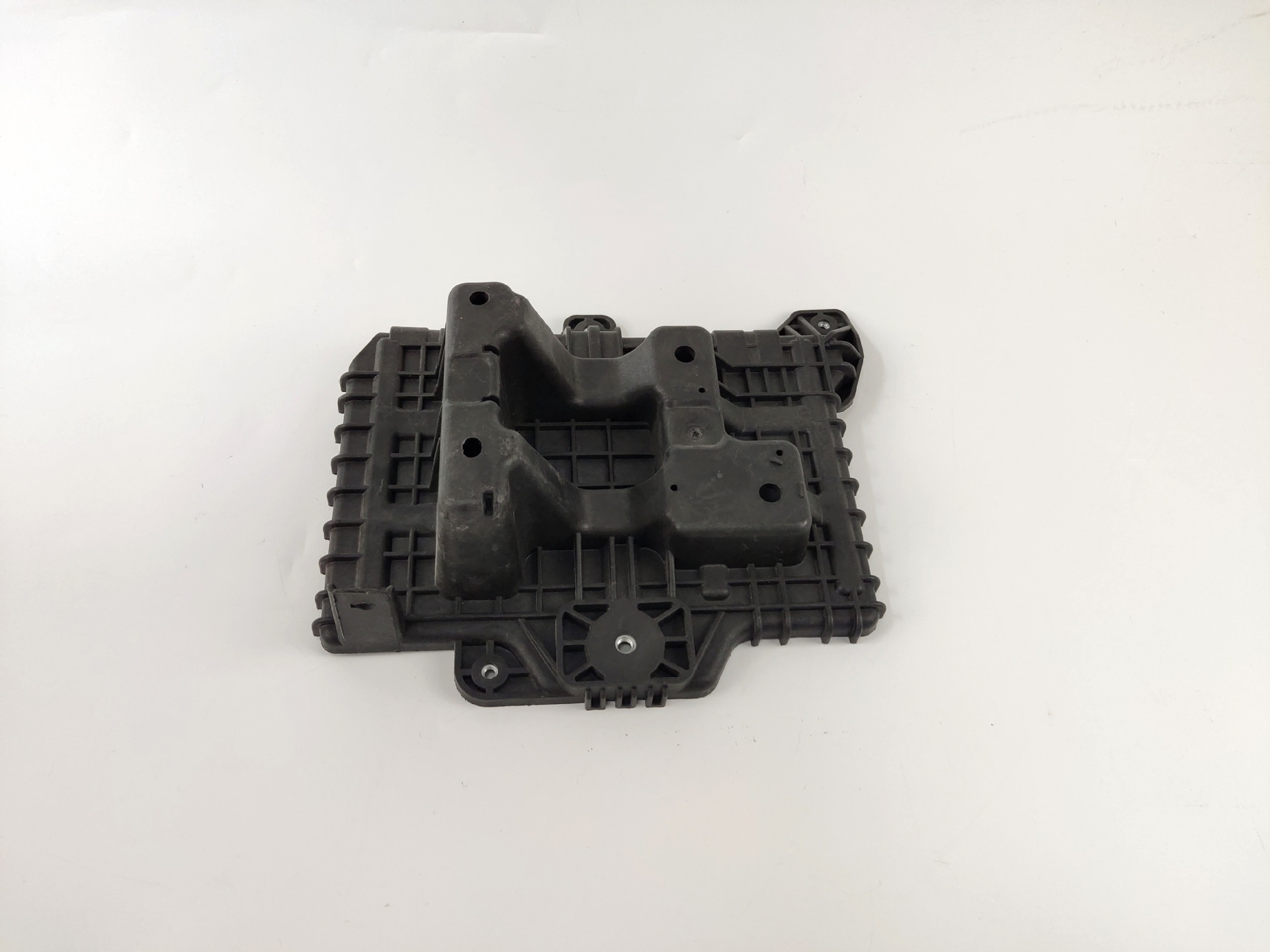 适用于现代全新胜达ix45电瓶底座电瓶托盘电池支架蓄电池托盘托架